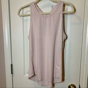Athleta Workout Tank, Palest Shell Pink, XS, VGUC